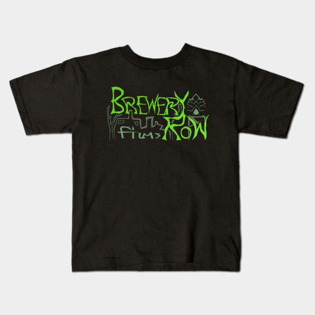 Brewery Row Films Organic Meld Logo Kids T-Shirt by breweryrow